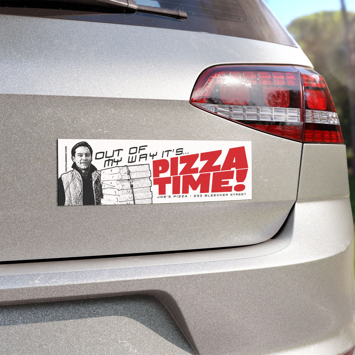 PIZZA TIME • CAR MAGNET