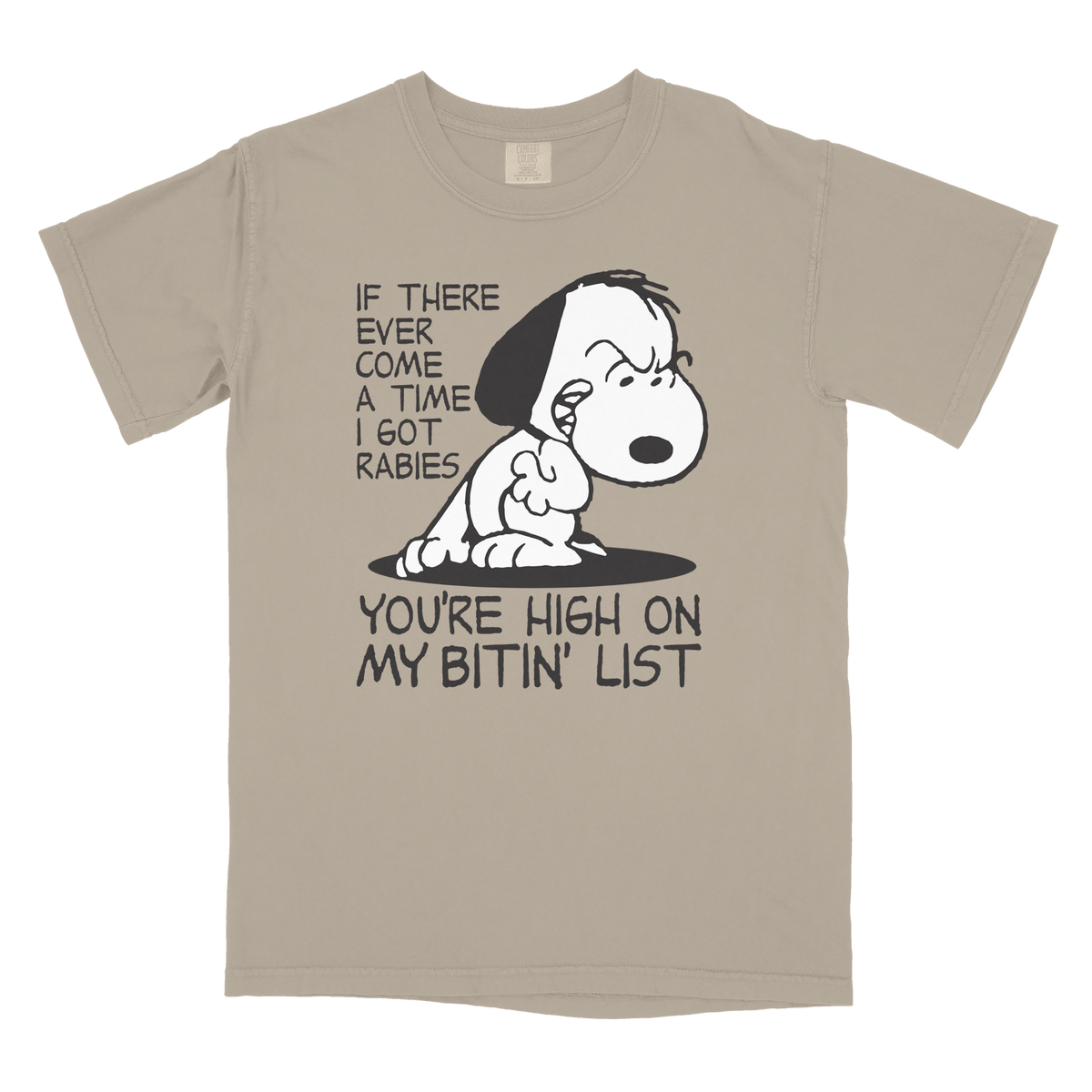 BITIN' LIST • TEE