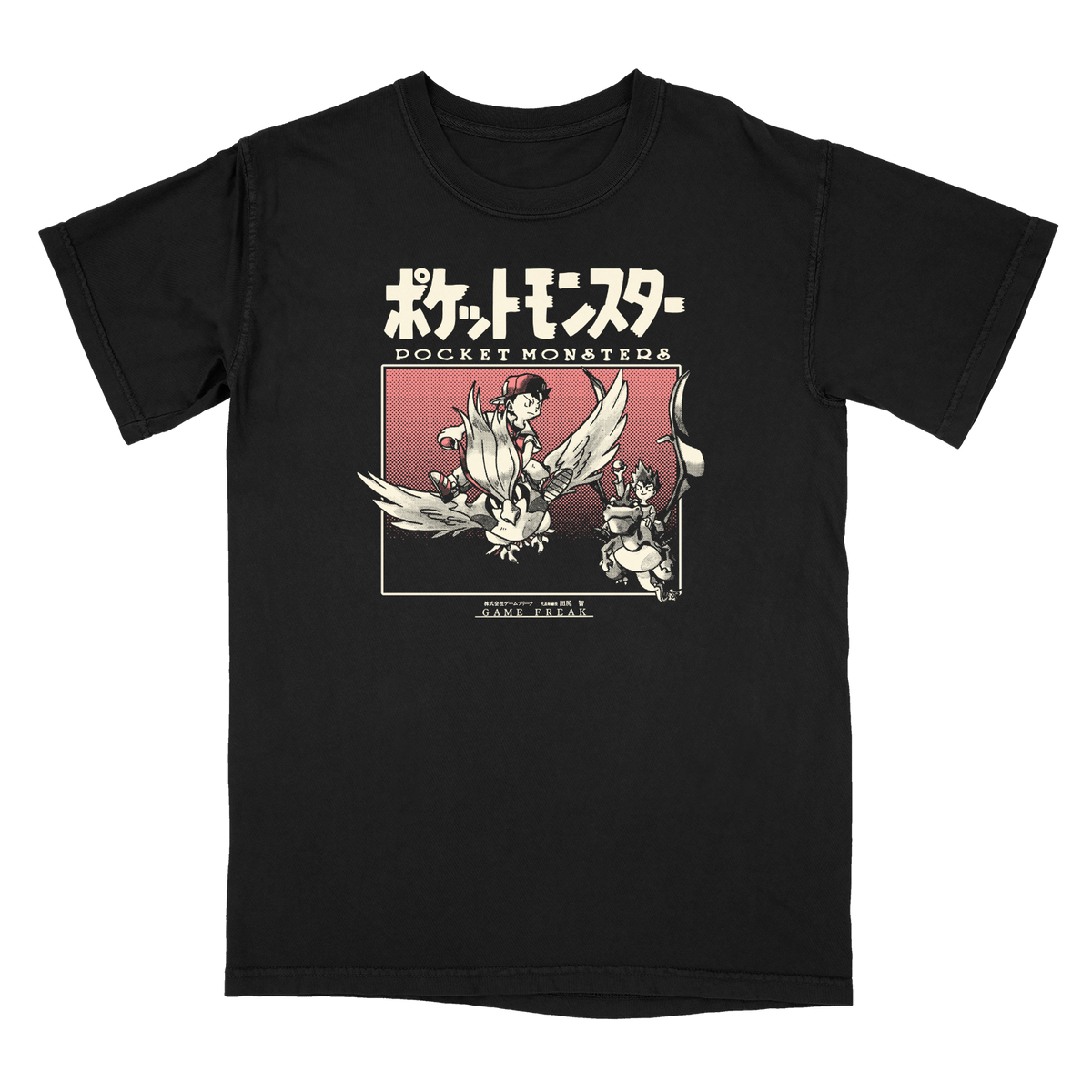 POCKETMON • BLACK TEE