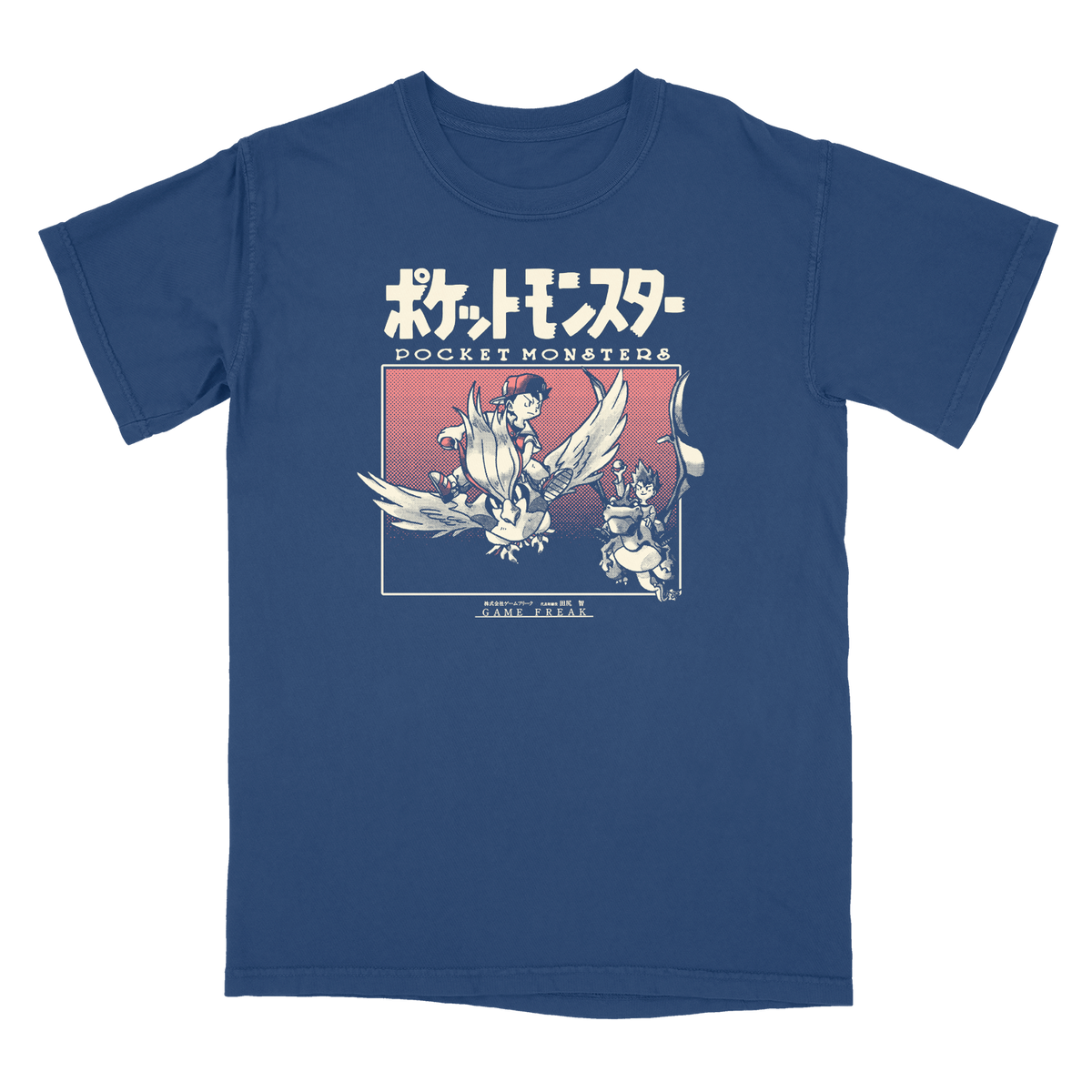 POCKETMON • NAVY TEE